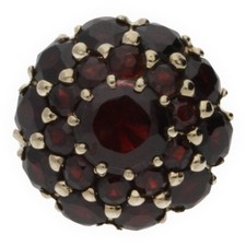 Damenring 585/000 mit Granat 201801-R17 aus 2. Hand