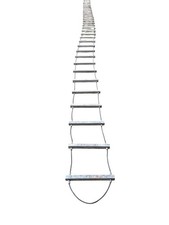 15m Drahtseilleiter Seilleiter Strickleiter Rettungsleiter Notleiter 50200