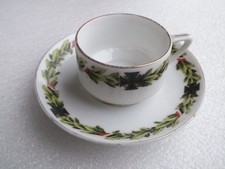 Vintage - kleine Tasse Porzellan mit Unterteller - I WW Kaiserreich Tasse - BX 1