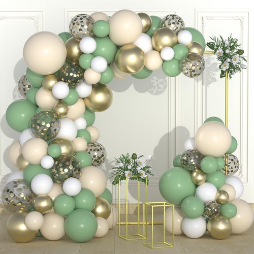 Ballon girlande kit salbei - ballon,