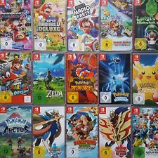 Nintendo Switch Spiele Auswahl Pokemon Zelda Mario Luigi Smash Donkey Kong uvm