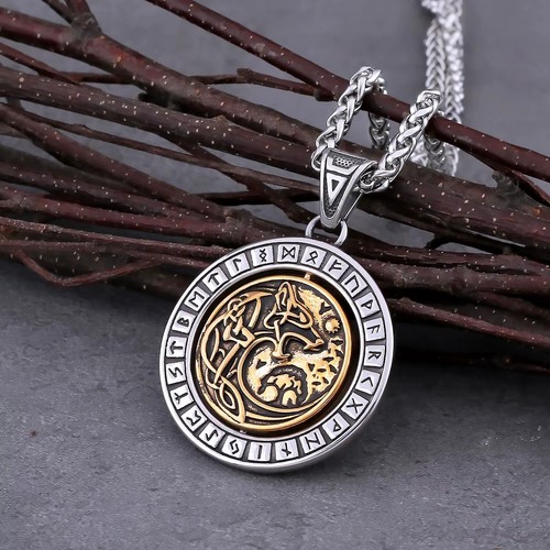 Fenrir wikinger wolf halskette - fenrir,