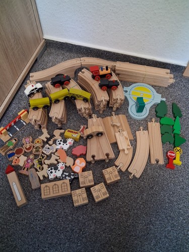 Holzeisenbahn konvolut - holzeisenbahn,