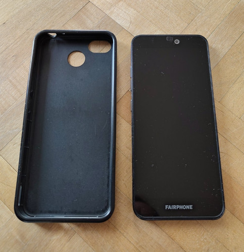 Fairphone 64gb schwarz - 3+,