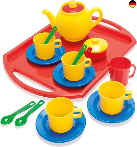Tea set tray pretend play - tray,