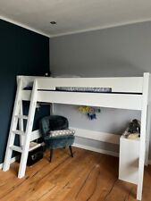 Gut erhaltenes Bopita Hochbett 90x200 mit Treppe, Serie Combiflex, weiß, NP 689€