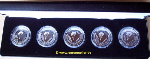 Komplettsatz 10 euro - 5x,