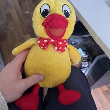 HEUNEC  DAS SANDMÄNNCHEN ENTE SCHNATTERINCHEN  KUSCHELTIER