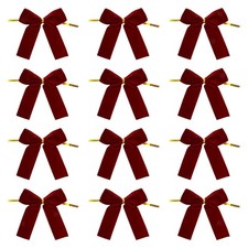 12 Stück Weihnachtsschleife