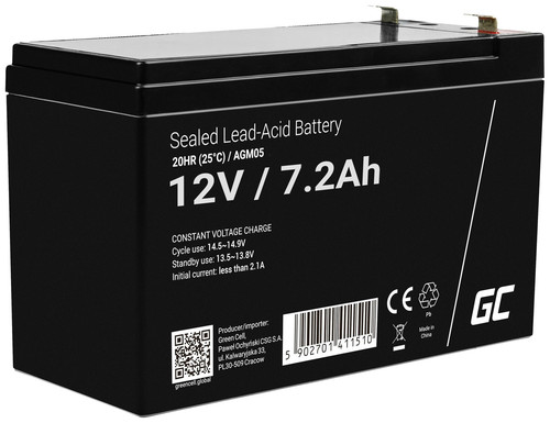 Green cell bleiakku batterie - green,