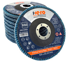 10 Fächerscheiben Zirkonia