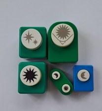 Handstanzen set, Sonne,Mond und Sterne