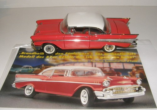 Franklin mint 1957chevrolet - mint,