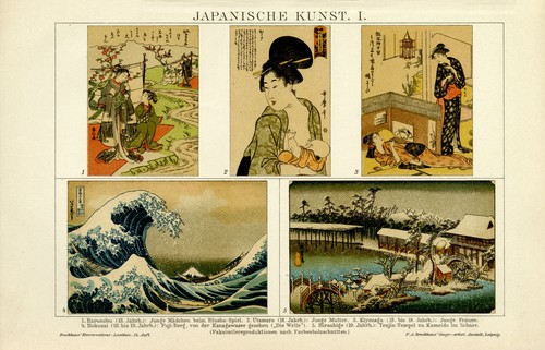 Japanische kunst malerei - japanische,