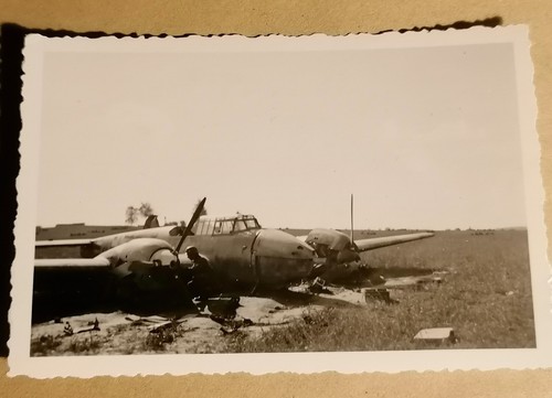 Foto flugzeug luftwaffe wk2
