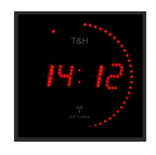 Led Funkuhr Digitale Wanduhr