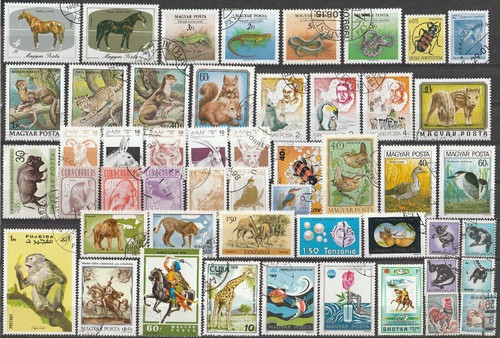 Tiere lot mit marken - lot,