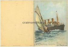 Orig. Broschüre HAPAG Dampfer