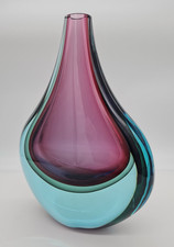  Flavio Poli Murano Glas Vase