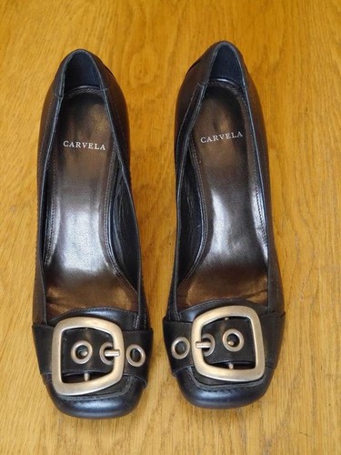 Women carvela heels black - heels,