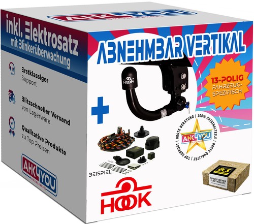 Hook ahk für audi avant - a4, b7
