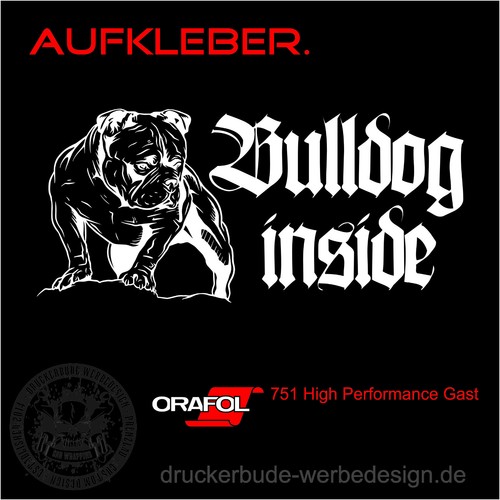 Bulldog inside oeb bulldogge - bulldog,