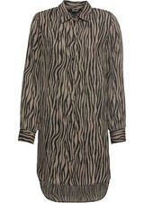 Bluse mit Zebraprint Gr. 42