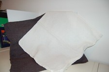 Scantex Kissenbezug - Wollweiss - 100% Leinen - 2er Pack