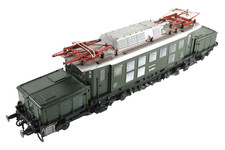 Hübner Spur 0 E-Lok Krokodil BR194  Metallgehäuse schöner Zustand