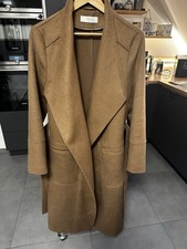 Feraud Paris, Mantel, Damen, Größe: 44 Camel Polyester/Wolle, Gürtel Schalkragen