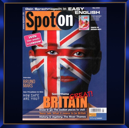 Spot dein sprachmagazin in - on,