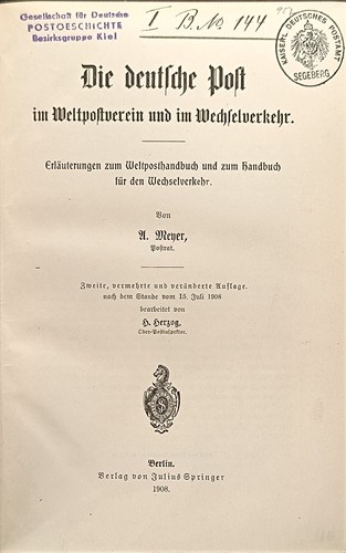 1908 deutsche post - 1908,