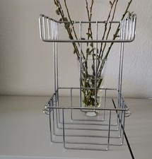 Wandregal silber 2 Etagen Befstigen Boder die guten Wandaufhänger