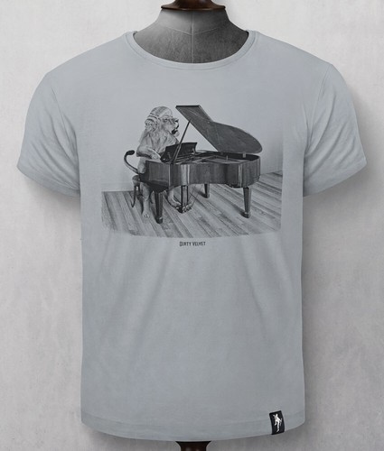 Dirty velvet t shirt - dirty,