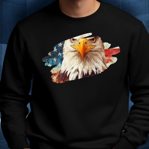 Adler mit usa flagge - usa,