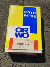 ORWO Fotopapier BROM-W 7,4x