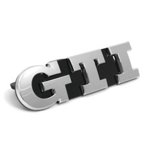 Original VW Polo GTI Schriftzug vorn Kühlergrill Emblem Tuning Zeichen Logo OEM