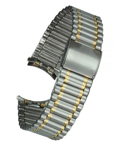 Vintage edelstahl uhrarmband - vintage,