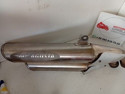 Auspuff agusta brutale 750 - brutale,