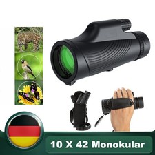 10x42 monocular, Monokular Teleskop, mit BAK4 Prisma und FMC Beschichtung