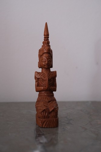 Thai holzfigur tempeltänzerin - thai,