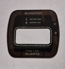 Glas /Zifferblatt Eurochron  Ruhla Digital Quarz , LCD Uhr Kaliber 15-03 