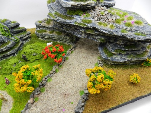 Diorama schönes gebirge - diorama,