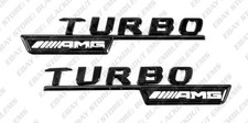 Gloss Black Emblems Badge Logo