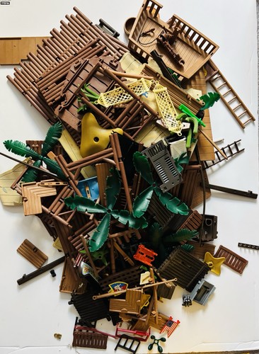 Vintage playmobil fort bravo - fort,