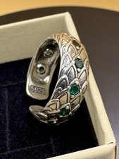 Ritter / Ring grüner Obsidian