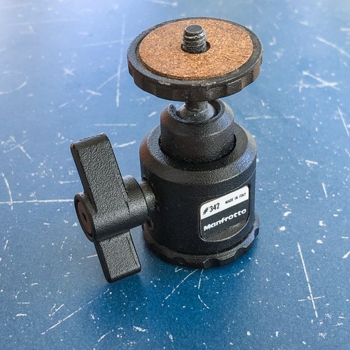 Manfrotto 342 kugelkopf - manfrotto,
