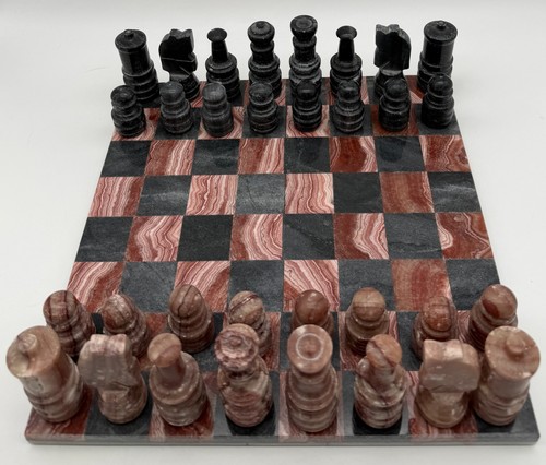 Schach schachbrett mit figuren - schachbrett,
