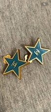 Chanel Ohrringe Stern Vintage 