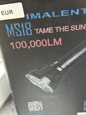 Immalent MS18 hellste Taschenlampe der Welt 100000 Lumen bis 1,6km Leuchtweite
